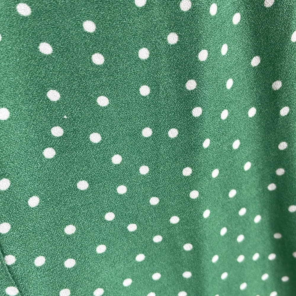 Reformation Green Midi Sundress with Spaghetti Straps - Picture 6 of 8